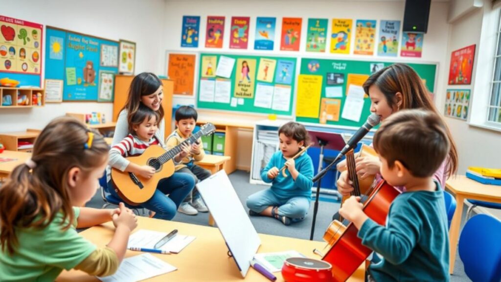 Projetos de inglês com música
