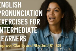 English Pronunciation Exercises for Intermediate Learners