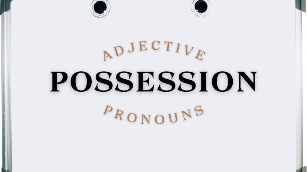 Possessive Pronouns