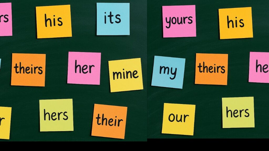 Possessive Pronouns