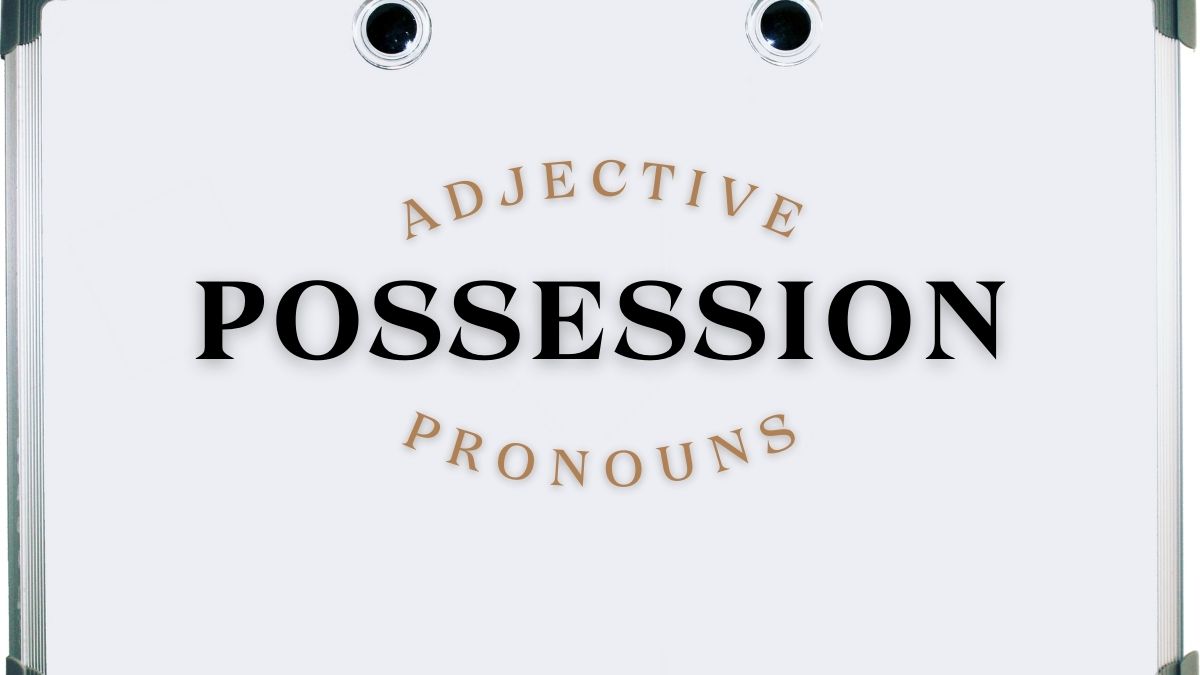 Possessive Pronouns