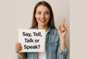 Como dizer em inglês: Say, Tell, Talk ou Speak?