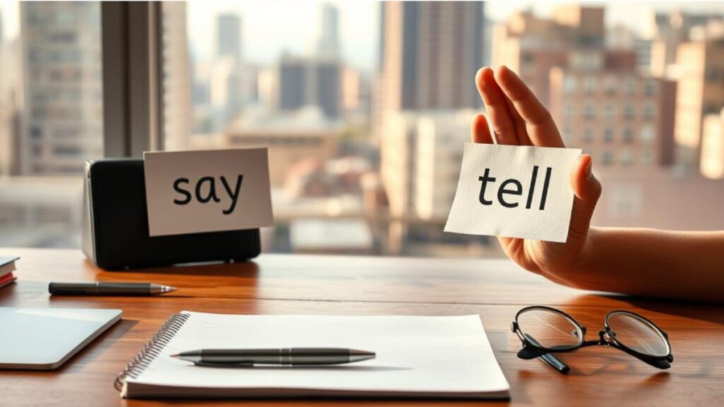 Como dizer em inglês: Say, Tell, Talk ou Speak?
