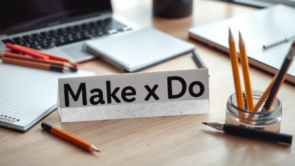 Make x Do