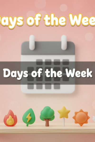 Dias da Semana em Inglês