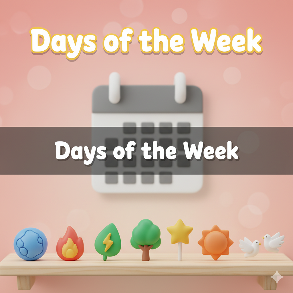 Dias da Semana em Inglês