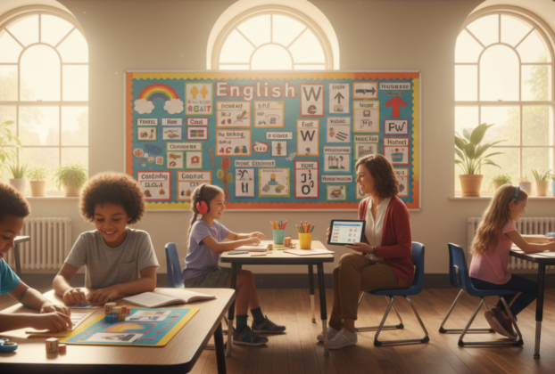 Atividades de inglês para alunos especiais e TDAH