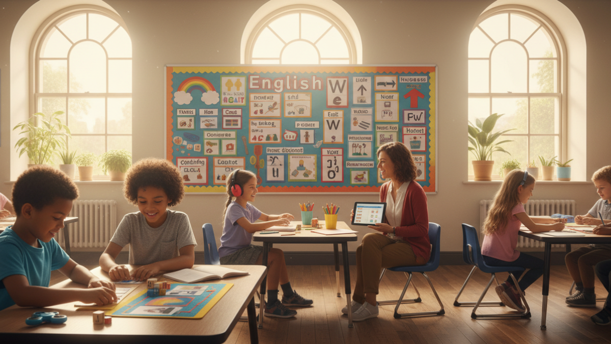 Atividades de inglês para alunos especiais e TDAH