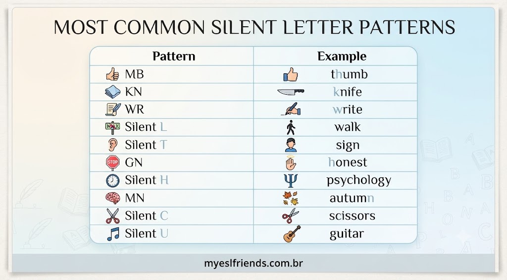 Silent letters