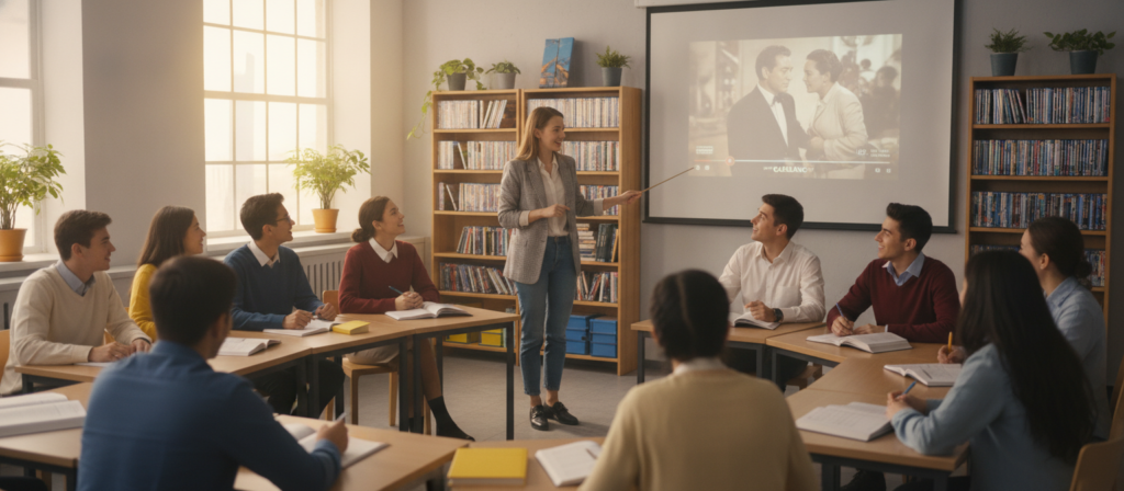 Inglês com Filmes: Conheça a Plataforma CineTeach e Veja Como Ela Pode Transformar Suas Aulas